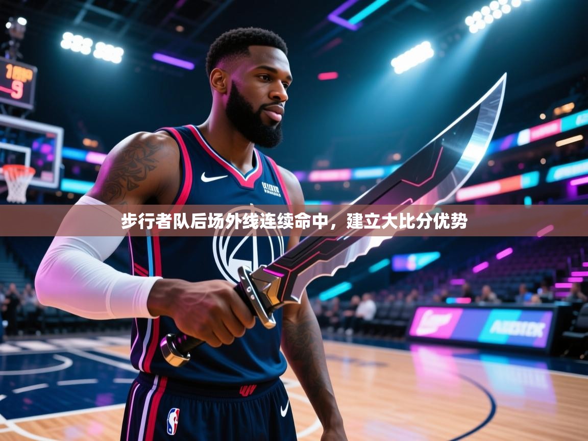 步行者队后场外线连续命中，建立大比分优势  第1张